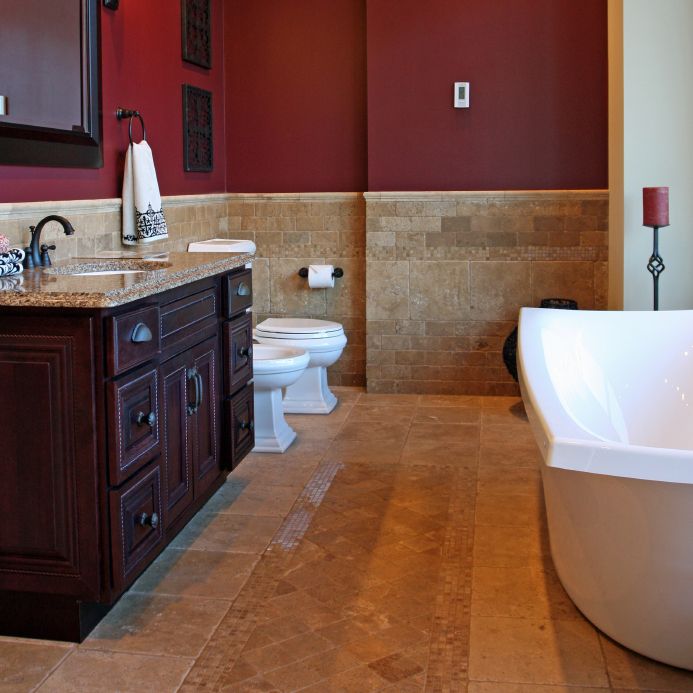 Customer bathroom project